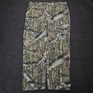 Mossy Oak Pants Men XL Camo Break-Up Infinity Hunting Cargo Belt Mossy Oak 42x32